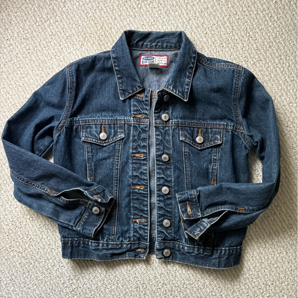 Old Navy Blue Jean Jacket Classic Denim Style